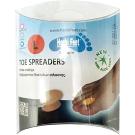 Herbifeet Toe Spreaders – Διαχωριστικά Δακτύλων Σιλικόνης HF 6017 Large 1 ζεύγος