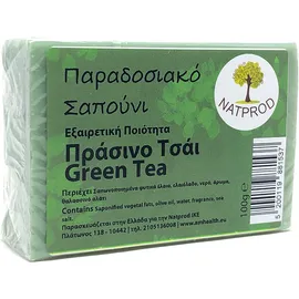 Natprod Παραδοσιακό Σαπούνι Πράσινο Τσάι 100gr