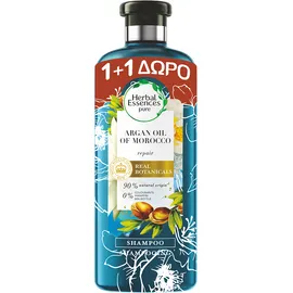 Herbal Essences Argan Oil Of Morocco Shampoo για Αναδόμηση 400ml 1+1 Δώρο