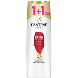Pantene Pro-V Colour Protect Shampoo Προστασία Χρώματος 360ml 1+1 Δώρο