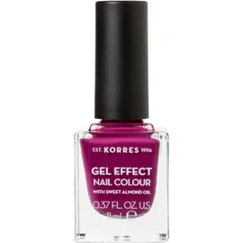 Korres Βερνίκι Νυχιών Gel Effect Nail Colour No72 Cherry Brandy Rose 11ml