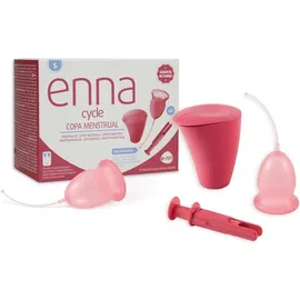 Enna Cycle Κύπελλο Περιόδου Σιλικόνης Μέγεθος:Small 2 Τεμάχια