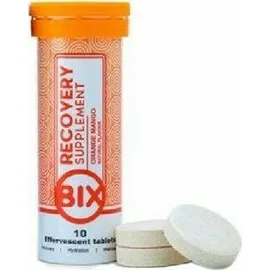 Bix Recovery Supplement Orange Mango Συμπλήρωμα Διατροφής Για Αποκατάσταση Με 11 Βιταμίνες Και Μέταλλα 10 Αναβράζοντα Δισκία
