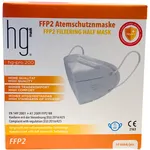 HG Poli FFP2 NR Λευκές Μάσκες Χωρίς Βαλβίδα Εκπνοής 10 Τεμάχια σε Κουτί