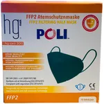 HG Poli FFP2 NR Πράσινες Μάσκες Χωρίς Βαλβίδα Εκπνοής 10 Τεμάχια σε Κουτί