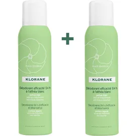 Klorane Deodorant Spray 24h 125ml 1+1