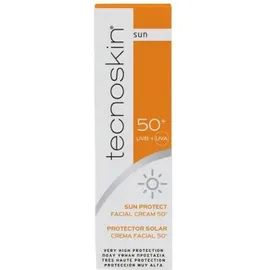 Tecnoskin Sun Protect Facial Cream SPF50+ Αντηλιακή Κρέμα Προσώπου, 50ml