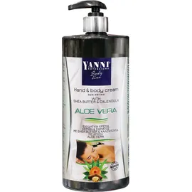 Yanni Hand & Body Cream Aloe Vera 1000ml