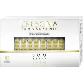 LABO Crescina HFSC 100% 500 Woman For Thinning Hair Αγωγή για Γυναίκες με Αρχικό Στάδιο Αραίωσης Μαλλιών 20 Φιαλίδια x 3.5ml