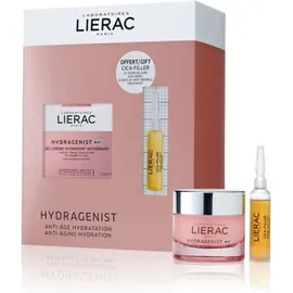 Lierac Hydragenist Gel-Cream 50ml & Cica-Filler Anti-Wrinkle Repairing Serum 10ml