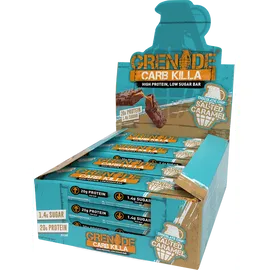 Grenade PROMO Carb Killa Chocolate Chip Salted Caramel Μπάρα Υψηλής Πρωτεΐνης 12x60gr