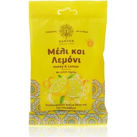 Garden Καραμέλες για το Λαιμό Μέλι & Λεμόνι 60gr