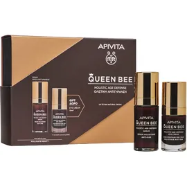 Apivita Queen Bee Holistic Age Defence Serum 30ml & Eye Cream 15ml