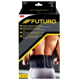 3M Futuro Ορθοπεδική Ζώνη με Ρυθμιζόμενους Ιμάντες και Σύστημα Διπλού Κορδονιού Χρώμα:Μαύρο One Size [46820]