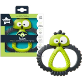 Tommee - Tippee TT Kalani Sensory Teether Maxi Μασητικό Μεγάλο Πράσινο Κουκουβάγια για 3m+ 1 Τεμάχιο