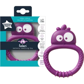 Tommee - Tippee TT Kalani Sensory Teether Mini Μασητικό Μικρό Κουκουβάγια για 3m+ 1 Τεμάχιο