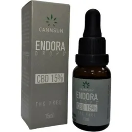Cannsun Endora Drops CBD 15% THC Free Έλαιο Κάνναβης 15ml