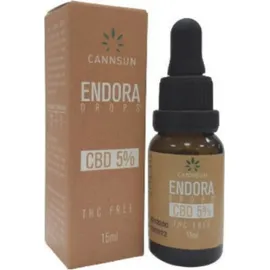 Cannsun Endora Drops CBD 5% THC Free Έλαιο Κάνναβης 15ml