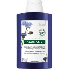 Klorane Centauree Σαμπουάν για Ασημένιες Ανταύγιες με Κενταυρίδα BIO 200ml