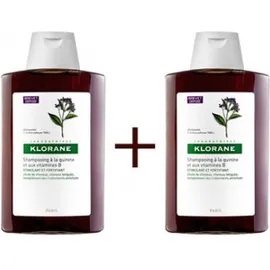 Klorane Shampoo Quinine, Σαμπουάν Δυναμωτικό Κατά της Τριχόπτωσης με Κινίνη, 2 x 400ml