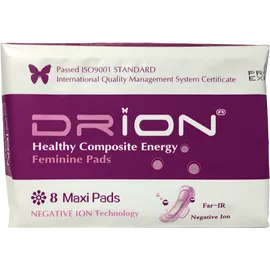 Drion Ultra-absorbent Maxi Pads Σερβιέτες Πολύ Μεγάλου Μήκους XL 8τμχ