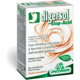 Παστίλιες για Γαστροοισοφαγική Παλινδρόμηση και Καούρες Digersol Stop-Acid Specchiasol 20 caps