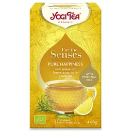 Βιολογικό Αγιουβερδικό Τσάι Pure Happiness For The Senses Yogi Tea 20 φακελάκια