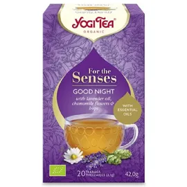 Βιολογικό Αγιουβερδικό Τσάι For The Senses Good Night Yogi Tea 20 φακελάκια