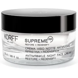 Κρέμα Νύχτας Προσώπου Αντιγήρανσης και Αναδόμησης Anti-Wrinkle night Cream Supreme Korff 50 ml