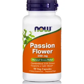 Συμπλήρωμα Διατροφής Για Χαλάρωση Με Εκχύλισμα Λουλουδιού του Πάθους 350mg Passion Flower 350mg Now 90 veg.caps
