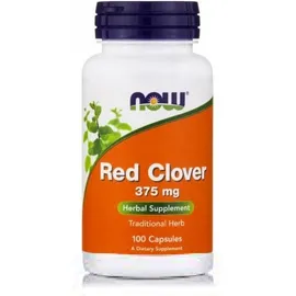 Συμπλήρωμα Διατροφής απο Κόκκινο Τριφύλλι για  Τόνωση Οργανισμού  Red Clover 375 mg Now 100 caps