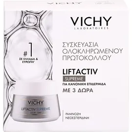 Vichy Liftactiv Supreme Normal/Combination Skin 50ml, Night 15ml, Mineral 89 4ml & Supreme H.A. Epidermic 10ml