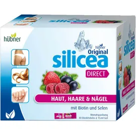 Hubner Original Silicea Direct Για Την Υγεία Δέρματος Μαλλιών Νυχιών (Γεύση Red Berries) 30 φακελίσκοι των 15ml