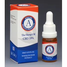 Athcan The Hemp Oil Σταγόνες CBD 10% 10 ml
