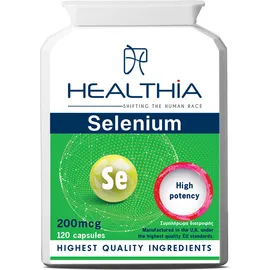 HEALTHIA Selenium 200mcg 120caps