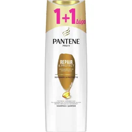 Pantene Pro-V Repair & Protect Shampoo 360ml 1+1 Δώρο