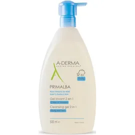 A-Derma Primalba Gel Lavant Douceur Καθαρισμός για το Ευαίσθητο Βρεφικό Δέρμα 2 σε 1, 500ml