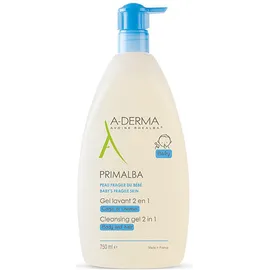 A-Derma Primalba Cleansing Gel 2 in 1 750ml Καθαρισμός για το Ευαίσθητο Βρεφικό Δέρμα
