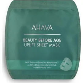 Ahava Beauty Before Age Uplift Sheet Mask 17gr Μάσκα Προσώπου για τα Σημάδια Γήρανσης