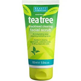 Beauty Formulas Tea Tree Facial Scrub 150ml Αφαίρεση Στιγμάτων
