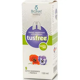 Bionat Tusfree Solution 150ml Φυτικό Σιρόπι για Ξηρό &amp; Παραγωγικό Βήχα