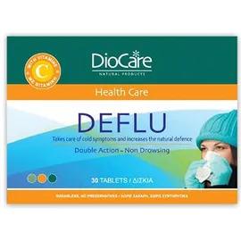 DioCare Deflu 30 Tabs Καταπολεμά τα Συμπτώματα του Κρυολογήματος