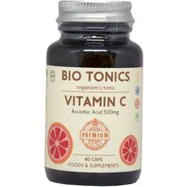 Bio Tonics Vitamin C 500mcg 40 Caps Βιταμίνη C