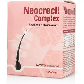 Medimar Neocrecil Complex 15 Φακελάκια για Μαλλιά και Νύχια