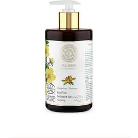 NATURA SIBERICA FLORA SIBERICA ΕΝΥΔΑΤΙΚΟ ΑΦΡΟΛΟΥΤΡΟ ΣΩΜΑΤΟΣ KURIL TEA 480ml