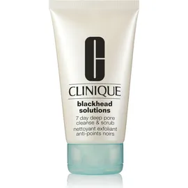 CLINIQUE BLACKHEAD SOLUTIONS 7 DAY DEEP PORE CLEANSE & SCRUB 125ml