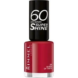 RIMMEL 60 SECONDS SUPER SHINE NAIL POLISH 315 Queen Of Tarts 8ml