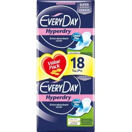 EveryDay Σερβιέτες Hyperdry Ultra Plus Super 18τεμ