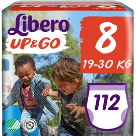 Πάνες Libero Up & Go Jumbo Pack Νο8 (19-30kg) 112τεμ