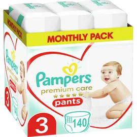 Πάνες Pampers Premium Care Pants Monthly Pack Νο3 (6-10kg) 140τεμ